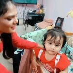 Bharatha Naidu Instagram – Red roses. Mom and daughter combo…