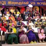 Bharatha Naidu Instagram - Im very proud of my oor karapaiyan... Well done bro... Neeya Nana pongal special episode... Don't miss it . Do watch in hotstar... Mua : @mithras_bb_academy Costume : @lithas_rentals @lithas_boutique Jewellery: @chennai_jazz