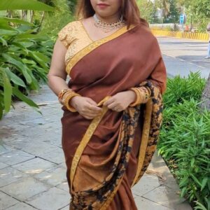 Bharti Koli Instagram - #sundown #saree