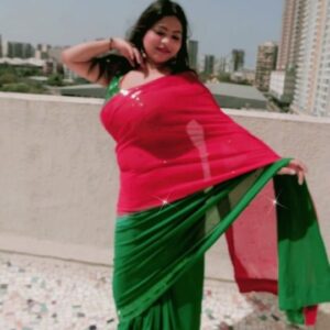 Bharti Koli Instagram - #lifstyleblogger #indiansaree