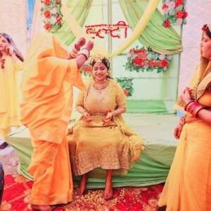 Bharti Koli Instagram - Its like dream come true done with arange marage too Ram 💝 Bharti