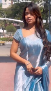 Bhavya Sri Instagram - 💙💙💙💙😍😍😍💖💖💖🤗🤗🦋