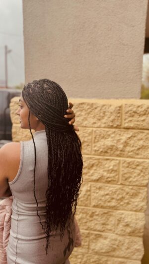 Bhoomi Shetty Instagram - To me, this can be a cultural appreciation. Hahahah you heard me right. 
“Box braids originated in South Africa & can be traced back to 3500 B.C. 
This style then & into the present day can take up to 5-8 hours to create. Many believed that if a woman was able to afford the time & cost of these braids,she was a woman of wealth”

Braids are an integral part of Black culture—past, present and future. ANCESTRAL ROOTS The discovery of ancient stone paintings depicting women with cornrows in North Africa shows that braids date back thousands of years. In their earliest known forms on the continent, the styles had a duality of purpose: Not only did they uphold societal customs, but they were also fashionable. “African women have a rich history in terms of the ways they adorn their hair,” says Zinga A. Fraser, Ph.D., an assistant professor at Brooklyn College.

Now you ask me,can anyone wear braids? 
I say,only you can determine what style you want to wear. 
But hear me out, before you get a cultural hairstyle you need to ask yourself about the history of the style, whether you’re ready to receive all the comments from people?
.
If braiding your hair in different styles makes you happy…Then hell yeahhhh🐒🧿

Btw how’s it looking???
.
.
.
.
.
.
#alittlebrowngirl #bhoomishetty #biker #actor #braids #happiness #smile #duskybeauty #instagram #america #hairstylist #newlook #love