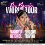 Bhoomi Trivedi Instagram - Get ready to dance around the world as we kick off the ultimate Garba celebration ahead of Navratri! 🌍💃 For more details contact Keyur Desai : 91 98240 83824 Meit Shah : ‪ 1 (727) 871‑2310‬ #dandiyanight #dandiya #worldtour #navratriworldtour #usa #nz #australia #india #africa #germany🇩🇪 #bhoomitrivedilive #enjoydandiyanight #vaagyoredhol❤️ #bhoomitrivedigarba #DandiyaWorldTour #globalrhythms #GarbaWorldTour #PreNavratriFun