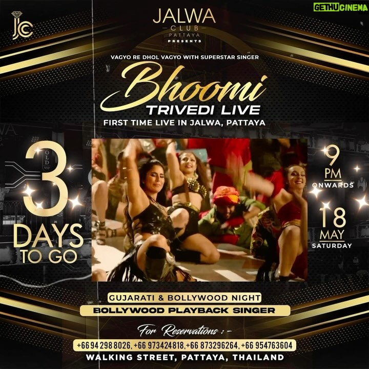 Bhoomi Trivedi Instagram - Pattaya get ready for an unforgettable night 🔥 @jalwaclubpattaya @teflas_experiences [Bhoomi Trivedi Live , Pattaya]