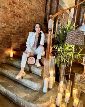 Bhoomika Mirchandani Instagram - Coz we are truly better together 🩵🧿 @makeup.bynik