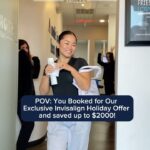 Bi Nguyen Instagram - 🌟 Making moves and saving dollars! Miss Bee just booked our exclusive Invisalign Holiday Offer, securing up to $2000 in savings! 😁✨ Click the link in our Bio to join the celebration and lock in your dream smile. 🚀 #dentistry #dentist #implants #dentalcare #invisalign #smile #teeth #restorationsmiles #TomballTX #Invisalignsale #InvisalignMagic #SmileSavings