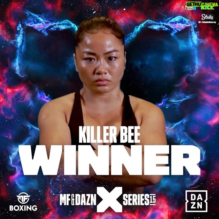 Bi Nguyen Instagram - The main card is underway here in Houston and we have a WIN for Killer Bee 🐝 Tune in NOW on @MF_DAZNXSeries 🍿 @drinkprime | @kickstreaming