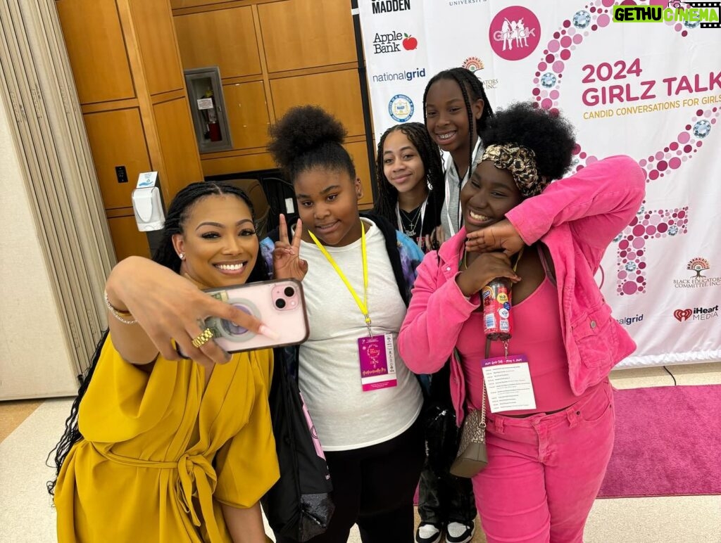 Bianca Golden Instagram - Being selected as the keynote speaker for the 2024 Girlz Talk Conference was a powerful reminder to always embrace your purpose and speak your truth as your most authentic self. Forever grateful for the opportunity @cedarmoregirlztalk #BlackGirlsRock