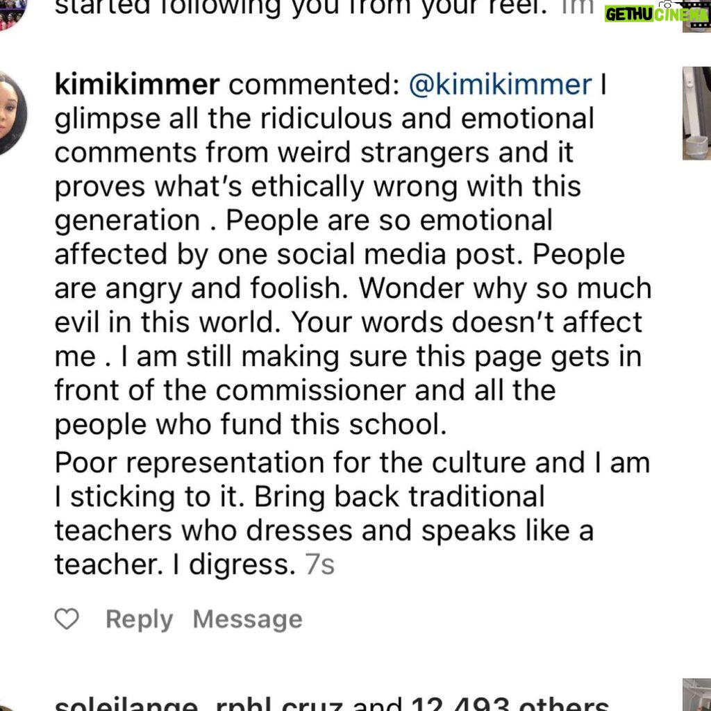 Bianca Golden Instagram - Being a teacher is HARD! Imagine creating a space for joy only for people to focus on how you're dressed. Ask the critical questions- are they qualified- WE ARE. Are their students learning & are they safe physically and emotionally- THEY ARE! Worry less about our garments and more about the current state of education. FYI: our videos are made on dress down days 🙄 STOP FIGHTING WITH TEACHERS & EDUCATORS. We deal with enough.