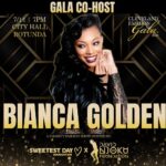 Bianca Golden Instagram – I’m so excited to announce that I will be co-hosting the first-annual @ClevelandFashionGala on July 14 at the Cleveland City Hall Rotunda. 

The star-studded fashion show will raise money for @Sweetestdayfoundation and the @ChiefNjoku foundation. The Cleveland Fashion Gala will be the biggest and grandest fashion show in Cleveland history. Get you tickets before they’re all sold out .