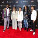 Bianca Lawson Instagram - NYC with the Crew. @paleycenter & @queensugarown luncheon ✨✨ . @janickaa thank you for coming all the way from France just to see us!🤍 . @officialmeshell I so loved hearing you talk about your process 🙏🏾♥️