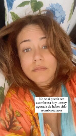 Bibiana Navas Instagram - Exhausted!
