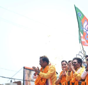 Bidusmita Dash Instagram - Attending loksabha candidate sukant kumar panigrahi nomination file