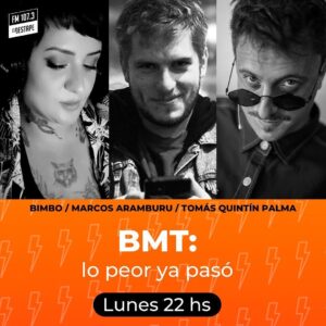 Bimbo Godoy Instagram - Holi! 👌 BMT, lo peor ya pasó.

Un programa de radio. Una señora. Un rosarino. Un muchacho de buenos modales. Un concepto totalmente coherente. Un viaje psicodélico. Un delirio. Un lunes a la noche. Un chiste. Una de las cosas más importantes de tu vida. Un poco de todo lo anterior. 🫵 Desde el lunes 6 de febrero de 22 a 0 hs, todos tus lunes. 📻 Por @eldestaperadio 🙏🏽