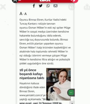 Binnaz Ekren Instagram - #osmanwöber #binnazekren