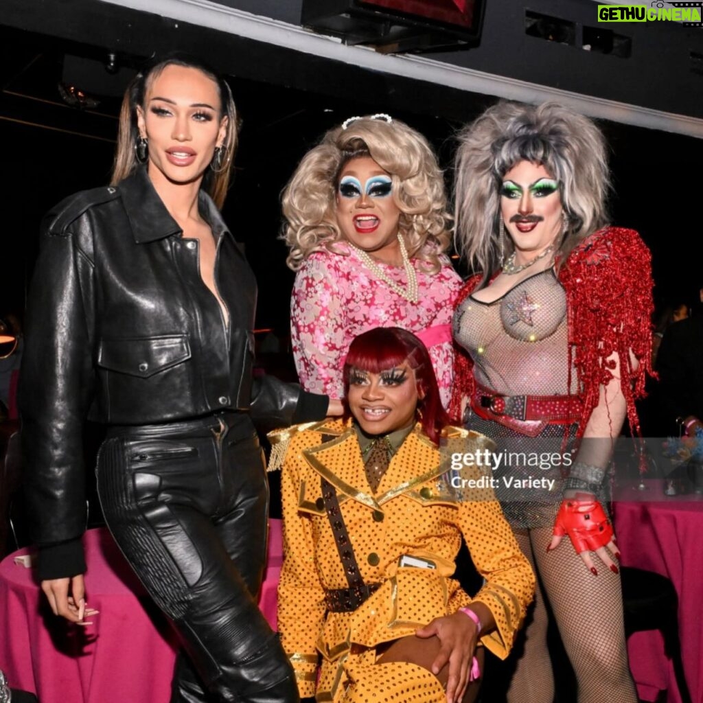 Biqtch Puddin Instagram - Nothin’ but a gewd time at the @werehere premiere! Seriously the episode they showed us was so mindblowingly awe inspiring. Thank you @humanbyorientation for inviting me and @gettyimages for the fabulous photos. #WereHere #hbomax #HBO