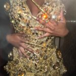 Birgundi Baker Instagram - one more time for the dress.