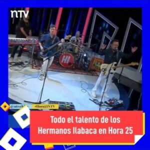 Blanca Lewin Instagram - En Hora 25 disfrutamos del ritmo y las canciones de los @hermanos_ilabaca, quienes nos contaron de sus proyectos musicales y las presentaciones que tienen agendadas.

Si quieres ver su paso por el escenario se #Hora25NTV, el episodio ya está disponible en nuestro sitio oficial de NTV y en nuestro canal de Youtube NTV_Chile.

#tocata #musica #cultura #entretenimiento 

@tvn 
@tvnplaycl 
@blancalewin