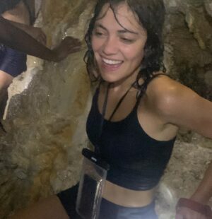 Blu Hunt Instagram - i went uh spelunking so you dont have to