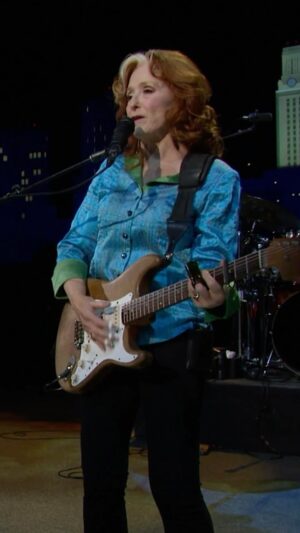 Bonnie Raitt Instagram - Blues, rock & soul maestro Bonnie Raitt returns to @acltv for the first time in a decade performing classics and highlights from her triple Grammy-winning album ‘Just Like That…’ in an epic hour. She is joined for a special guest appearance by Nashville-based singer-songwriter and guitar virtuoso @sunnywarmusic.