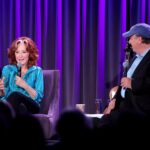 Bonnie Raitt Instagram - Last night, thirteen-time GRAMMY winner Bonnie Raitt joined us at the #GRAMMYMuseum for a conversation with David Wild in support of our national music education initiatives. Bonnie most recently won Song of the Year, Best Americana Performance & Best American Roots song at the 65th #GRAMMYs.