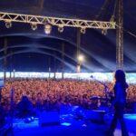 Bonnie Raitt Instagram - Bonnie and the band are in Australia this week! The Melbourne show sold out and there are only a handful of tickets available for Friday night's show in Sydney with Special Guest @mavisstaples. Looking ahead to Easter Weekend, Bonnie and the band will be performing at @bluesfestbyronbay on both Sunday and Monday (schedules above.) Incredible line-ups on every stage of this four-day festival. We hope you can join us there! -- BRHQ This photo was taken at the Mojo Stage at Bluesfest Byron Bay on April 1, 2013. Photo by James “Hutch” Hutchinson.