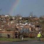 Bonnie Raitt Instagram - Sending our condolences to the families of those who have lost loved ones, suffered damage and devastation to their homes and communities in these terrifying tornadoes across the southern and mid-western US over the past two weeks. Please join us in making a donation to @wckitchen to support their efforts on the ground to feed nourishing meals to residents impacted by these deadly storms. Learn more at the link in bio. Photo by Benjamin Krain/Getty Images -- BRHQ
