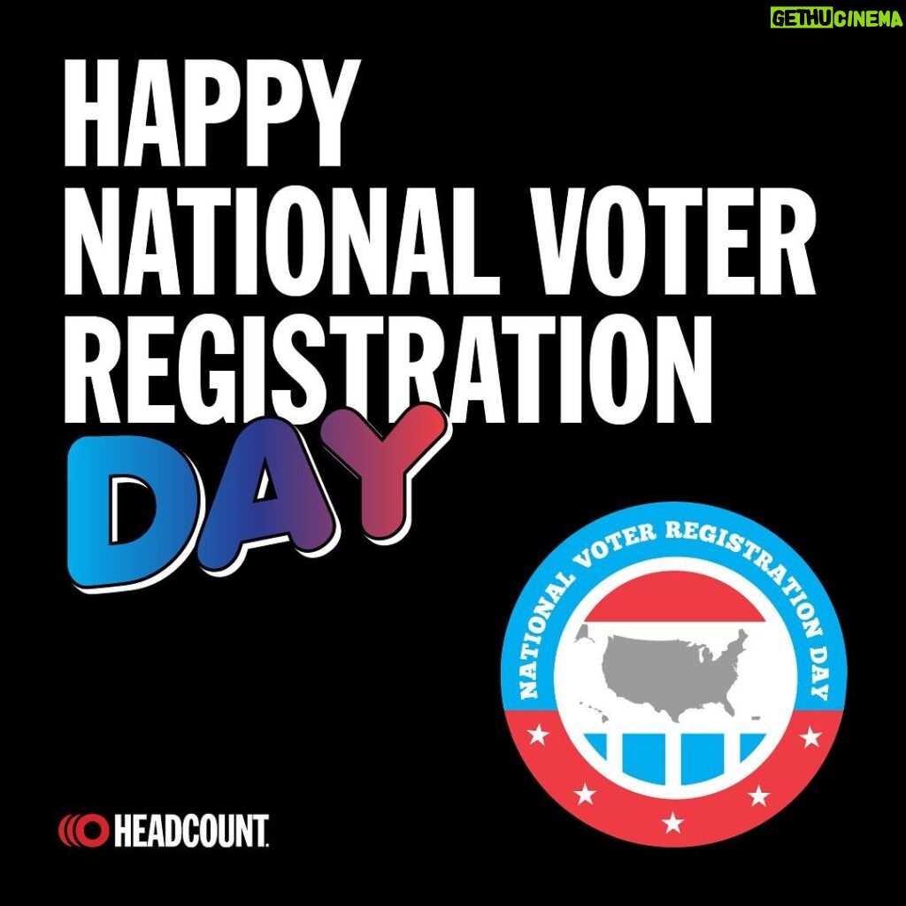 Bonnie Raitt Instagram - Today is #NationalVoterRegistrationDay! 🗳️🇺🇸 The road to 2024 starts now! Whether you need to register to vote, update your address, or change your name, @headcountorg has got you covered. 🙌 It only takes 2 minutes! Visit HeadCount.org or visit the link in bio today to make sure you’re #VoteReady for the upcoming elections. -- BRHQ