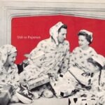 Bonnie Raitt Instagram - We wanted to share another Raitt family gem, holiday card, this one from the next year, 1955. As my Dad was then starring in the hit musical, The Pajama Game, on Broadway, where he created the lead role, Sid Sorokin, (and then played it again in the movie version with Doris Day.) We were gifted with matching pajamas and my folks thought it would be fun decking us all out in pj’s for our card. “Still in Pajamas” is a reference to the previous year’s card when we were all wearing, you guessed it, matching pajamas! — Bonnie