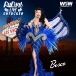Bosco Instagram - There’s a new girl in town. 😈🖤 Go behind-the-scenes with #DragRace star @hereisbosco and her @rupaulsdragracelive sisters as they heat up the Las Vegas Strip on and off the stage! 👠 RuPaul’s Drag Race Live Untucked premieres Wednesdays starting April 17 on @wowpresentsplus worldwide 🎟️ #DragRaceVegas tickets on sale now at rupaulsdragracelive.com
