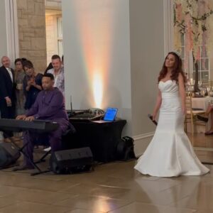 Brandy Ledford Instagram - This supernatural goddess married the love of her life this weekend in a wedding dreams are made of. @officialhilaryroberts and @houstongreg34 I wish you a lifetime of pure love, true friendship and spirit-filled joy! 

Hilary, you are the most generous, special, loving sister a girl could want and I love you tremendously💞

🕊️🤍🕊️🤍🕊️🤍🕊️🤍🕊️🤍🕊️

💃🎥: @kauaieyes 

And a very special thank you to @portiaandscarlett for this STUNNING gown✨✨✨
