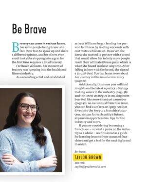 Brave Williams Instagram - 🙏🏽Grateful is an understatement. It’s not your resume that can catapult you, it’s God’s favor. 

A few short months ago I came across this magazine with the CEO of a multi- million dollar fitness company gracing the front cover, I read his article, absorbed some points from it, nodded my head then whispered “that’ll be me one day..” 
At the time I don’t know if I meant emulating his empire, the cover, or both, but the fact that the same magazine, the same cover, manifested itself far quicker in my life than I could’ve ever imagined, is beyond humbling. This incredible journey has shown me that when you serve a super natural God whole heartedly, super natural things happen. This is the only the beginning. Grand Opening for location number 1 is September 18th. Your invited. @workoutanytimelanham 
Thank you Club Solutions Magazine for sharing my journey. 
To read Full article CLICK LINK in BIO. #entrepreneurship #fitnessmotivation #businessowner #generationalwealth 

🔥🔥Styled by: @littlemstyle