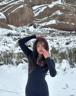 Breana Raquel Instagram - Snow angel❄️