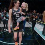 Breanna Stewart Instagram – Home opener is that much sweeter with Ruby there (& Theo)!!🥰