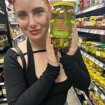 Bree Essrig Instagram - mmmm, baby flavored 👶🥒