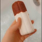 Bree Essrig Instagram - Finally tried the tampon bath bomb from TikTok by @luxbathcreations & it did not disappoint! 👻🍷 Leave your best “period” joke in the comments