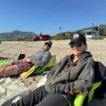 Bree Turner Instagram - My brother and I like to sit on the beach.