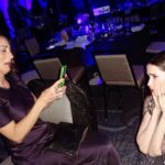 Bree Turner Instagram - Photoshoot with your bae in the hotel bathroom ✅. Drive crosstown in atmospheric river ✅. Head to the @saturnawards where @cwsupermanandlois wins Best Superhero TV Series and bae is nominated for Best Actress. ✅ Realize that you are among your childhood heroes and that you grew up obsessed with genre films and TV, only to then be asked to be on one for 6 seasons and holy smokes I am so lucky. ✅ Make bae take photo shoot in middle of show in character of “…it’s an honor to be nominated.”, because really…it’s all about having fun. ✅ Had fun! ✅✅✅ Thanks @bitsietulloch for always being the sexiest date who eats the most free bread at the table. 💚