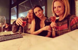 Bree Turner Instagram - Cheers to @thegrimmcast season one finale episode where we discuss the 122 *mother* of all cliff hangers. Enjoy! 🖤