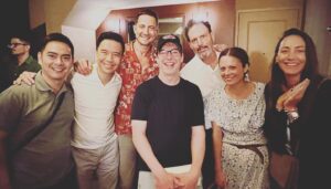 Bree Turner Instagram - Holy Hell. What a night! @seanhayes :::: you broke me open into three pieces in this role. The entire show! The entire cast! I am electrified. Broadway:: you are the ultimate muse! Dinner at The Lambs Club before with fam and CT and I like a clean martini. Chef Jack hooked us up with crudo and gnocchi. TY! What a night!!!! Go see @goodnightoscar immediately now before it closes. Sean Hayes is a great boss and is so talented it makes my head hurt.