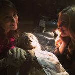 Bree Turner Instagram - @clairecoffee and I loved communing with this decaying corpse on @grimmpeacock , but we are even more in love with today’s new @thegrimmcast episode! BECAUSE IT’S ALL ABOUT YOU! That’s right. YOU. Check out today’s special ep: 💯 fan questions ANSWERED. @hazymillsprod