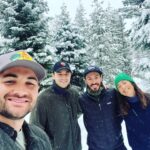 Bree Turner Instagram - Bros in Snow! 🤍🤍🤍🤍