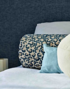 Breegan Jane Instagram - Pokot is a stunner of a fabric. It features a polka dot leopard print that was inspired by the essence of the African Savannah. This expressive velvet demands attention in any space, and it’s available in five beautiful colorways. So what are you waiting for? You know that room of yours needs a refresh! Check out Pokot for your upholstery needs.
.
.
.
@clarke_clarke_interiors 
@kravetinc 
@sanderson1860