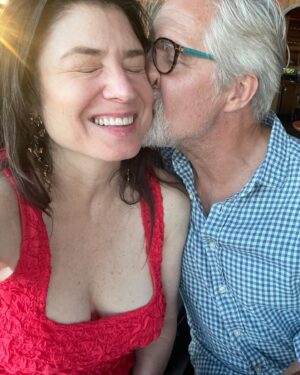 Brenda Strong Instagram - A Love Letter
“We found each other,”… is a refrain that our household is more than familiar with. -A phrase my husband John would say when he would marvel that Skye, our sweet dog from Texas, was finally ours after searching over 2000 dogs on pet finder. 
“Find your people,” is something my dear friend @andreaquinncoaching says.  Yes.
After the last weekend spent with the poetic human ❤️ of a hurricane that is @jenpastiloff and her incredibly soulful fiancé, (my sweet husband on TV) and my friend in life @therealhenryczerny-This is a Love Letter to them & their courageous love— AND as a reminder to us all, that no matter your age, or history, when you find “your people” it is a MIRACLE and to run toward them and hold on for dear life. 
One Day, while they were visiting us,
we sat in Big Sur, where John and I danced and sang the night before our wedding 8 years ago, after being served a drink called the “Love Letter”, & Jen started the prompt. The invitation, because that's what she is, a human invitation- (get her book On Being Human) was to speak a Love Letter to each other.  Needless to say, what followed was pure love: hearts cracked open, tears flowed, and the gift of feeling seen by each other was shared. 
Then came the hard part. 
My husband, John, who has led multiple Big Sur Theatre Labs, turned the tables. “Now, speak a Love Letter to yourself,” he suggested. Ugh. 
How often have we chastised ourselves silently or aloud-for our failings, our bodies, our fears, our desires, our dreams, and our needs?  I dare say that you, like me, do it a lot more than speak love to yourself. 
But, what followed was nothing short of transformative. We did it. Wow.
So this is your invitation now.  Speak a Love Letter to yourself today.  Shine some light on yourself.  Appreciate how you show up in your life and speak it out loud.  And maybe, if it feels good, (or even uncomfortable), try it every day. See what happens.  I dare say, It might even make it easier for “your people” to find you. ❤️ Big Love from Big Sur