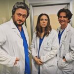 Brenda Lodigiani Instagram - 1) con @francesco_mandelli & @brenda_lodigiani sul set di Doc Doc 2) Annalaisa e Shakiro dietro le quinte @dalge questa sera ore 21:30 Tv8 e Sky Uno @gialappasbandofficial @tv8it @skyitalia