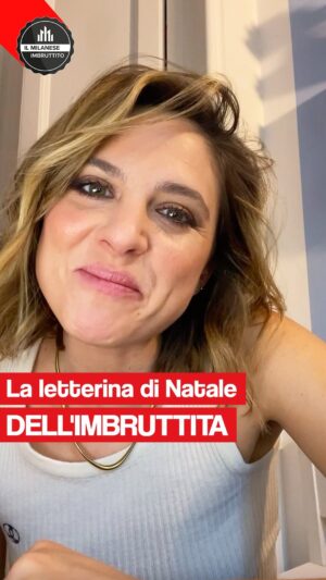 Brenda Lodigiani Instagram - Scusa carissimo Babbo Natale, la nostra imbruttita ha un paio di cosucce da chiederti 🫠

#babbonatale #letterina #natale #imbruttita #milaneseimbruttito