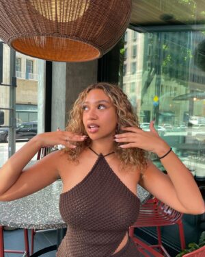 Briana Jones Instagram - october’s very own 🤎