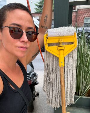 Briana Venskus Instagram - concrete jungle that smells are made of