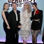 Briana Cuoco Instagram - SZN 1 OF DEAD BOY DETECTIVES IS OUT NOW ON @netflix!!! 🖤☠️🔪🐈‍⬛ watch it binge it share it. i love these people, i love this show 🖤🖤🖤🖤 🥀🥀🥀🥀🥀🥀 styling: @daniela_viviana mu: @sierraaxo hair: @valeriethehairstylist tailoring: @subjectstudio.la fit @philosophyofficial || clutch @machandmach || heels @stuartweitzman || jewels @terzihan @ascherjewelry